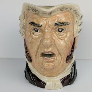 Sergeant Buzfuz Royal Doulton Character Jug D5838 1938-1948 Rare Medium 4 Inch